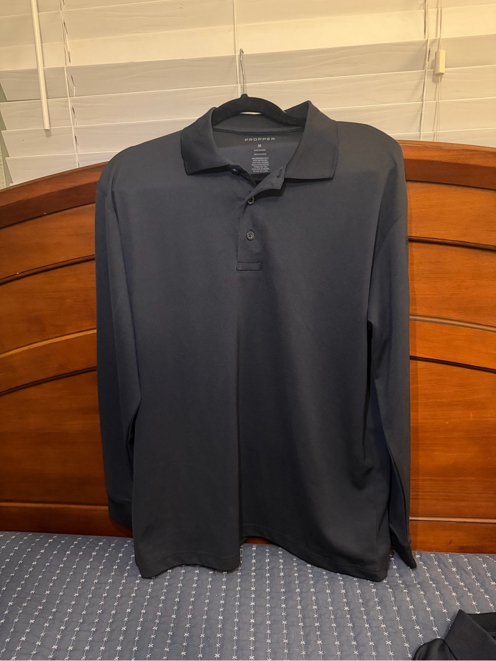 Propper Men's Long-Sleeve Polo - LAPD Blue